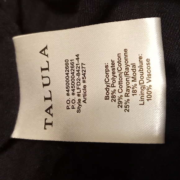 TALULA Black Lace Mini Dress - Picture 7 of 8